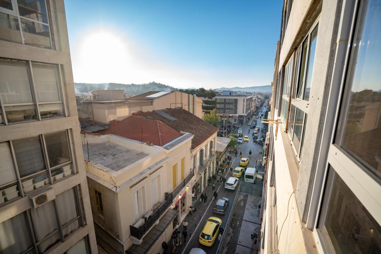 Monastiraki Metro Station Studio For 4 Persons Athen Exterior foto